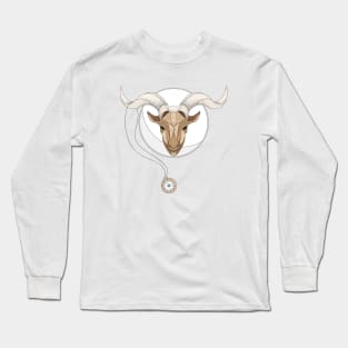 Capricorn Zodiac Sign Long Sleeve T-Shirt